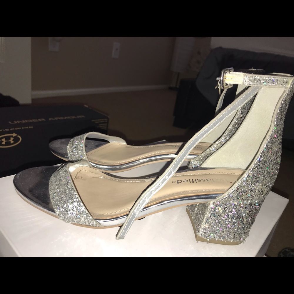 Sparkly heels